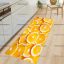 فرشینه آشپزخونه گرد طرح پرتقال